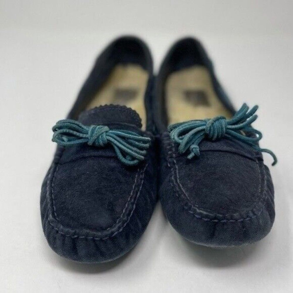 UGG Meena womans moccasins blue BoxC Sherpa - Picture 2 of 9
